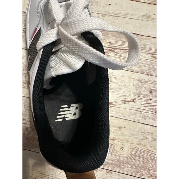 New Balance Numeric Jamie Foy 306 Sneakers Kids Size 2.5 Leather White Lace Up - Picture 5 of 10